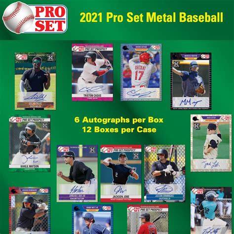 pro set metal baseball checklist